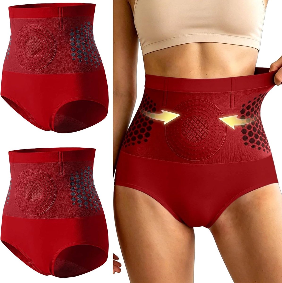 Shapewear slip met hoge taille, buikcontrole en slank effect