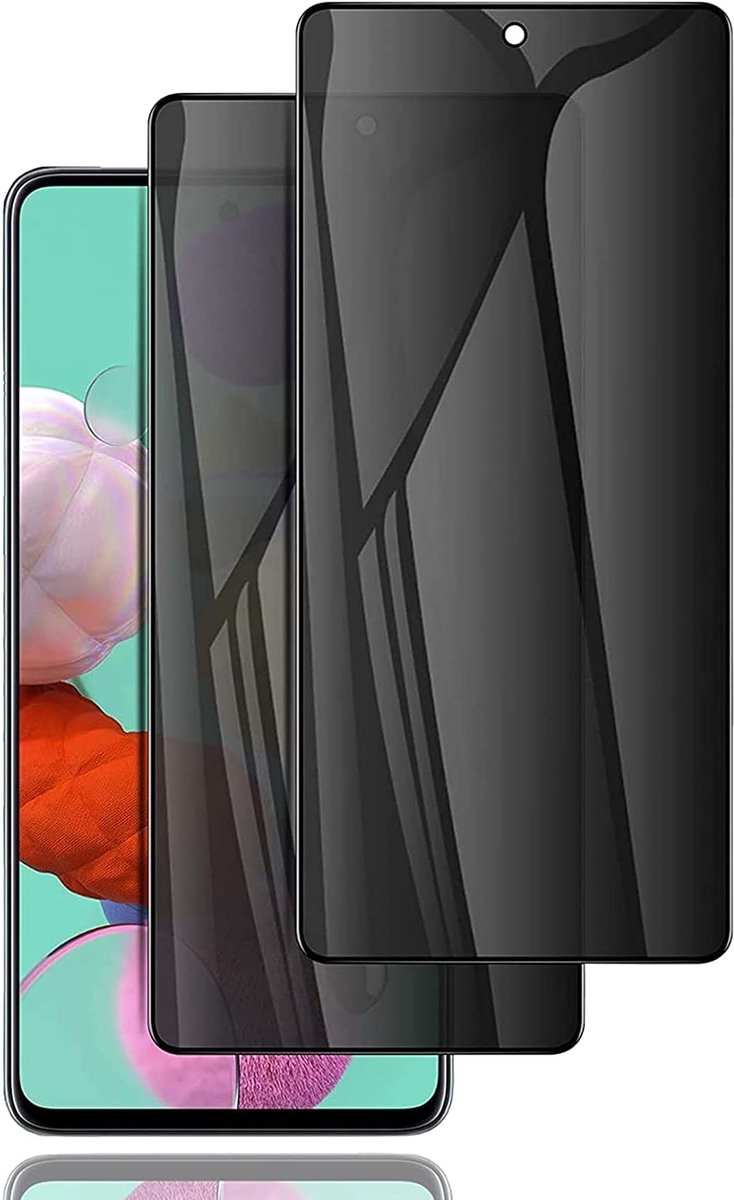 2 Pack Anti-Spy Screen Protector for Xiaomi Poco X3 NFC/Poco X3 Pro - Full Screen Privacy Screen Protector, 3D Tempered Glass Film, 9H Hardness Anti-Peeping Full Coverage Protector Anti Scratch