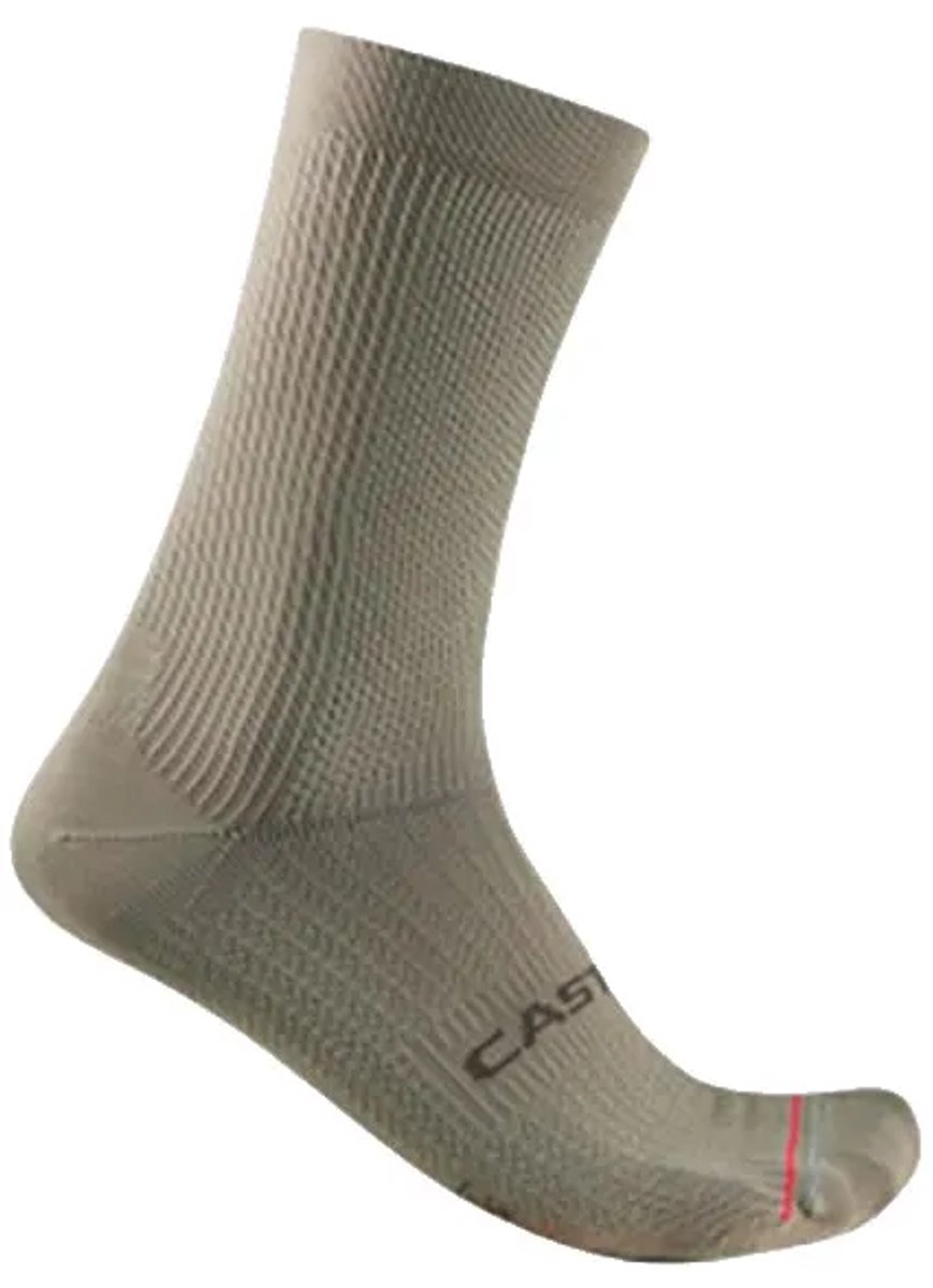 Castelli Espresso 18 Sokken Grijs EU 44-47