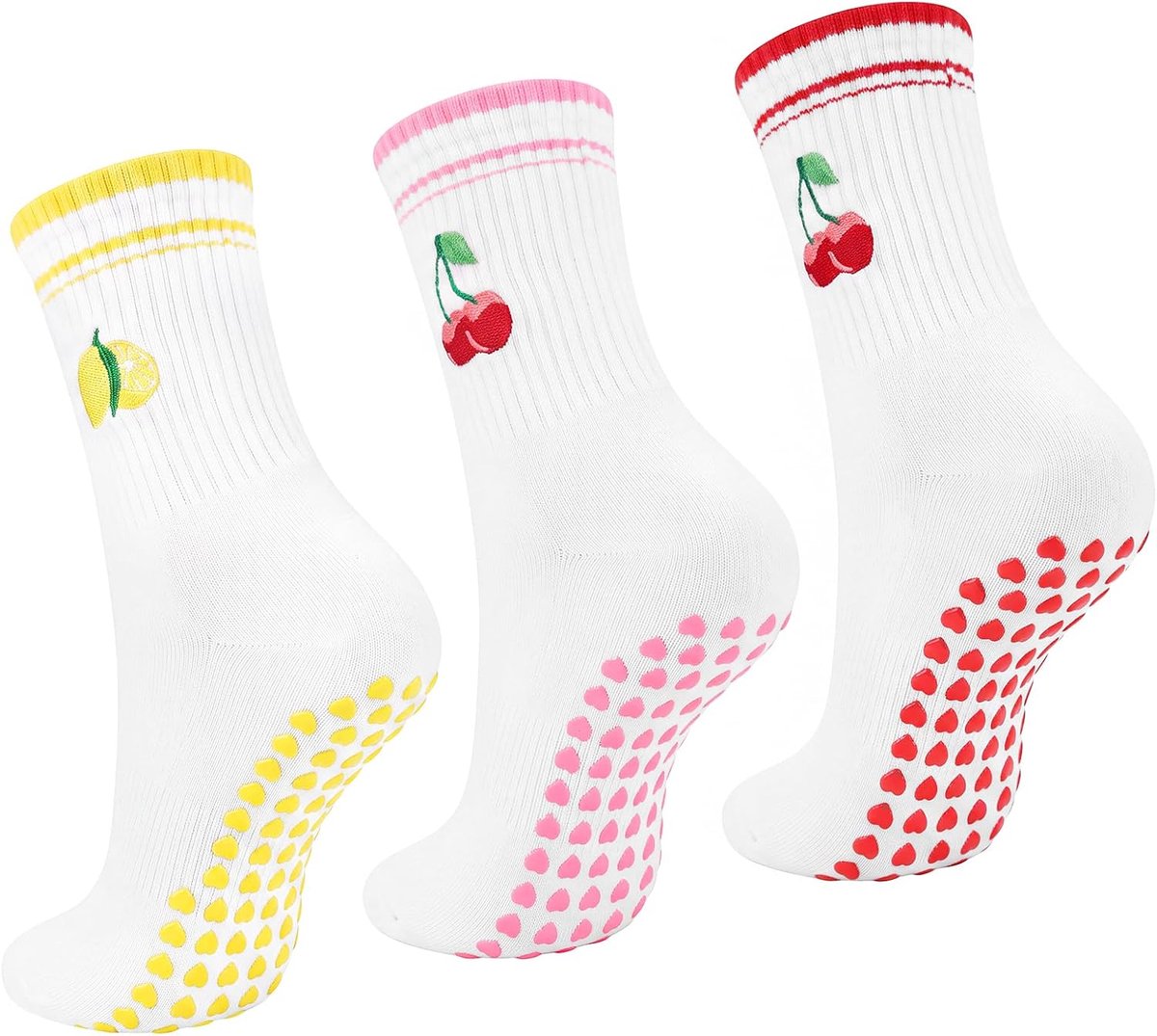 Sokken met noppen, yogasokken, antislip, sokken voor dames