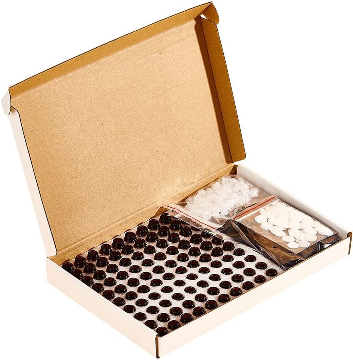 100 Stuks 2 ml Essentiële Fles Draagbare Hervulbare Flessen Indoor Reizen Sharing Container Tool
