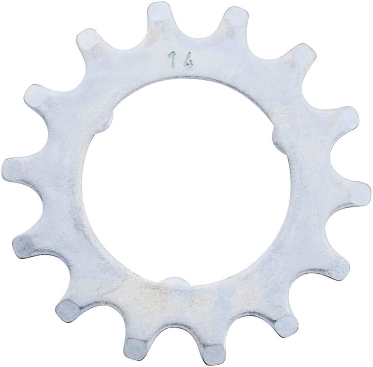 Tandwiel voor volwassenen 03370368 steek-tandwiel, zilver, 14 tanden