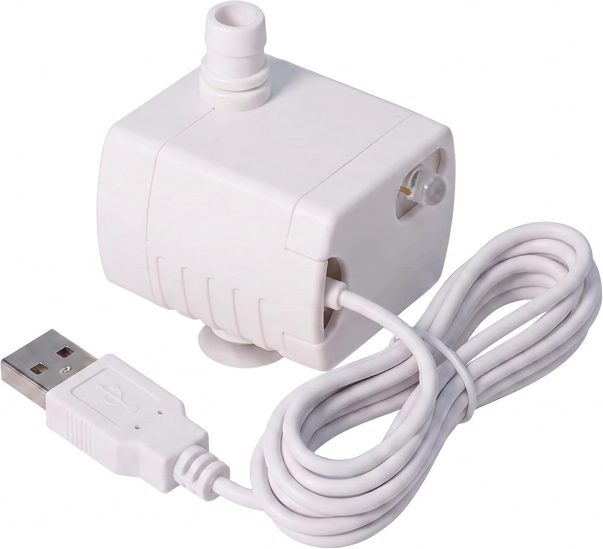 Vervangpomp voor Kattenfontein 5V USB Regelbaar Waterdebiet 1,5 m Kabel
