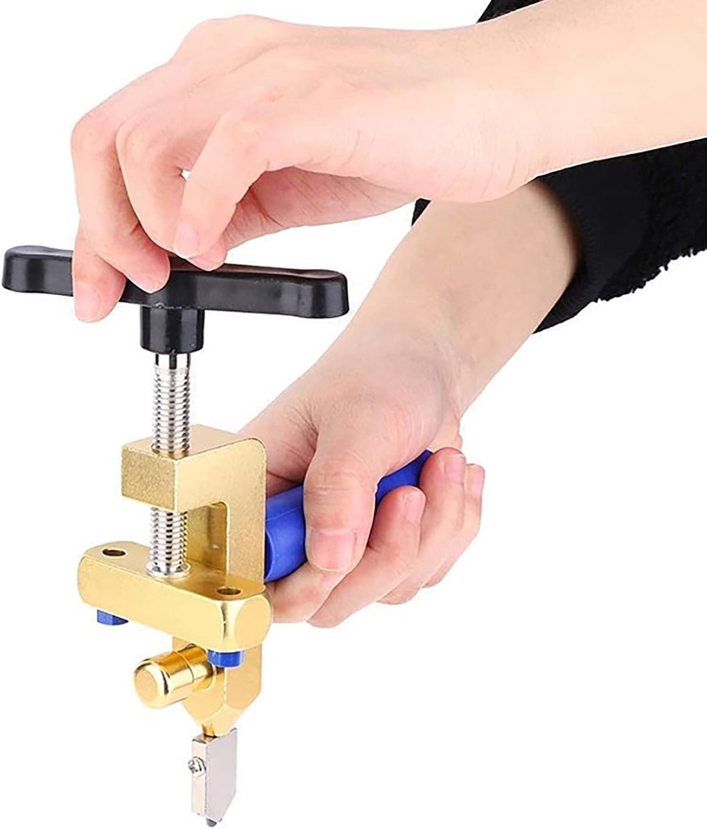 Tegelsnijder Multifunctionele Geïntegreerde Keramische Snijmachine, Gouden Handgereedschapopener met Hoge Sterkte en Hardheid, Draagbaar Gereedschap voor Thuis, Tegels,