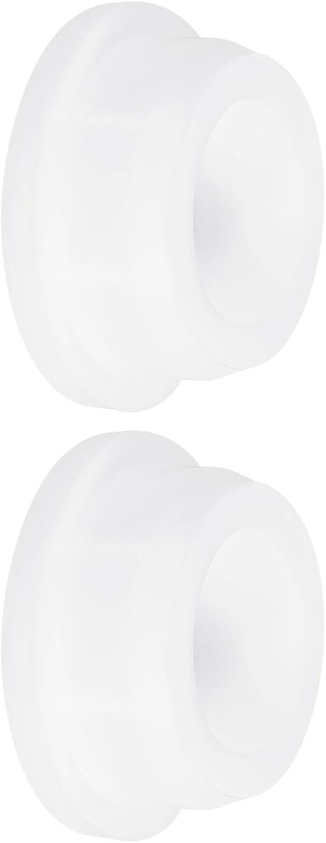 Dailygoods- Knopplug Waterdicht - 2 Stuks - Siliconen Rubber - Temperatuurbestendig tot 250 °C - Eenvoudige Installatie - Stevige Pasvorm - Rubberen S