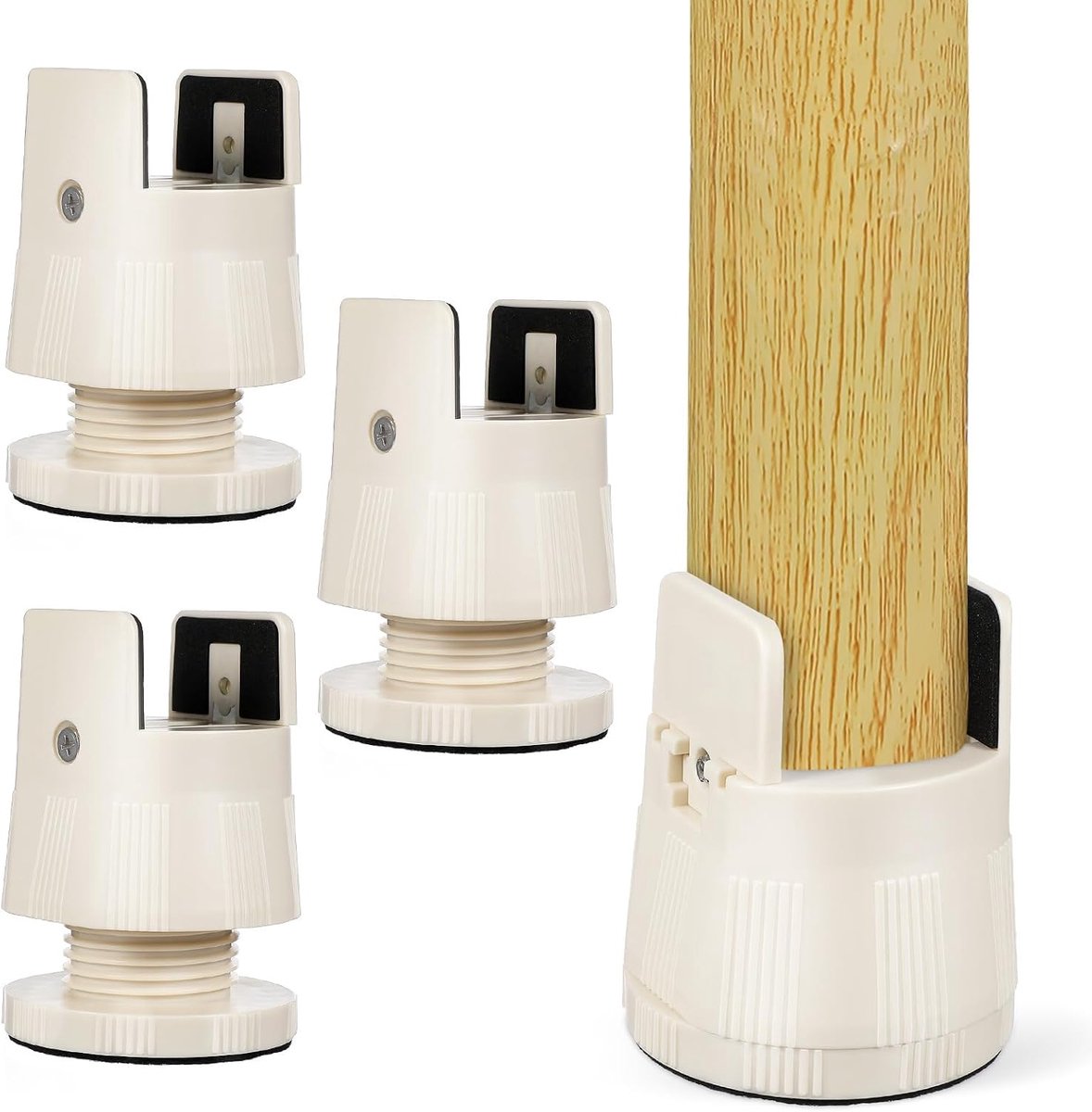 Dailygoods- Bankverhogingen Set van 4 - Verstelbaar - Antislip