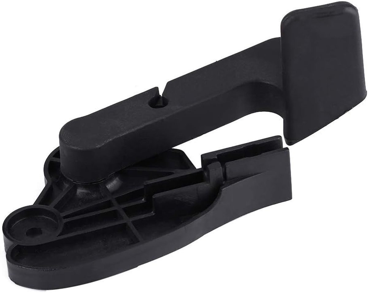 Auto Kap Ontgrendelingshendel Klink Handvat voor B6 B7 S4 RS4 2001-2008 ABS-Kunststof Zwart Motorkap 8E1 823 533 B