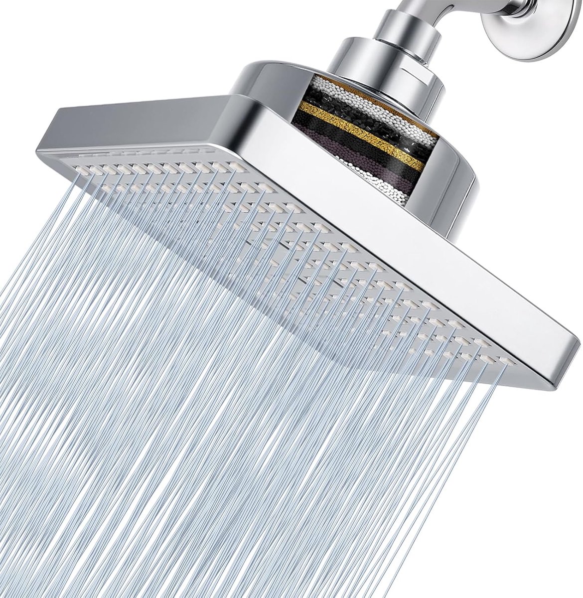 Dailygoody - Rain Shower Head - Filtered - Hoogdruk - 15cm - Water