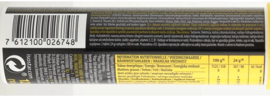 Isostar Powertabs Lemon - Bruistabletten van Merkloos — afbeelding 3