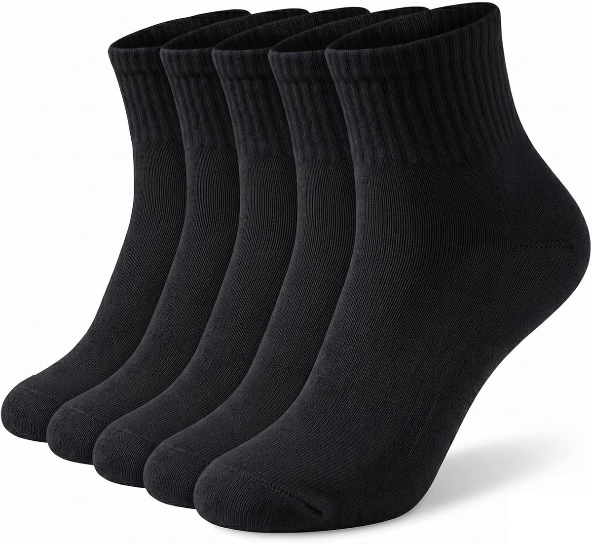 Sokken voor dames, 5 paar katoenen sokken