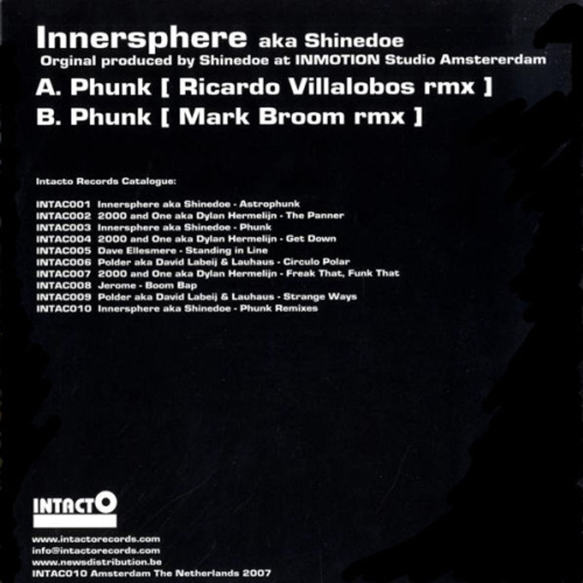 Innersphere Aka Shinedoe - Phunk (remixes)