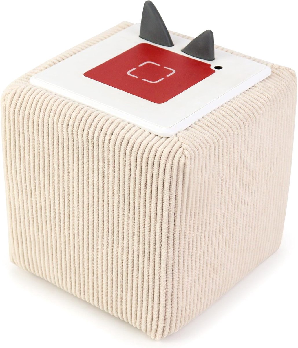 Corduroy Huls Compatibel met Toniebox (Crème)