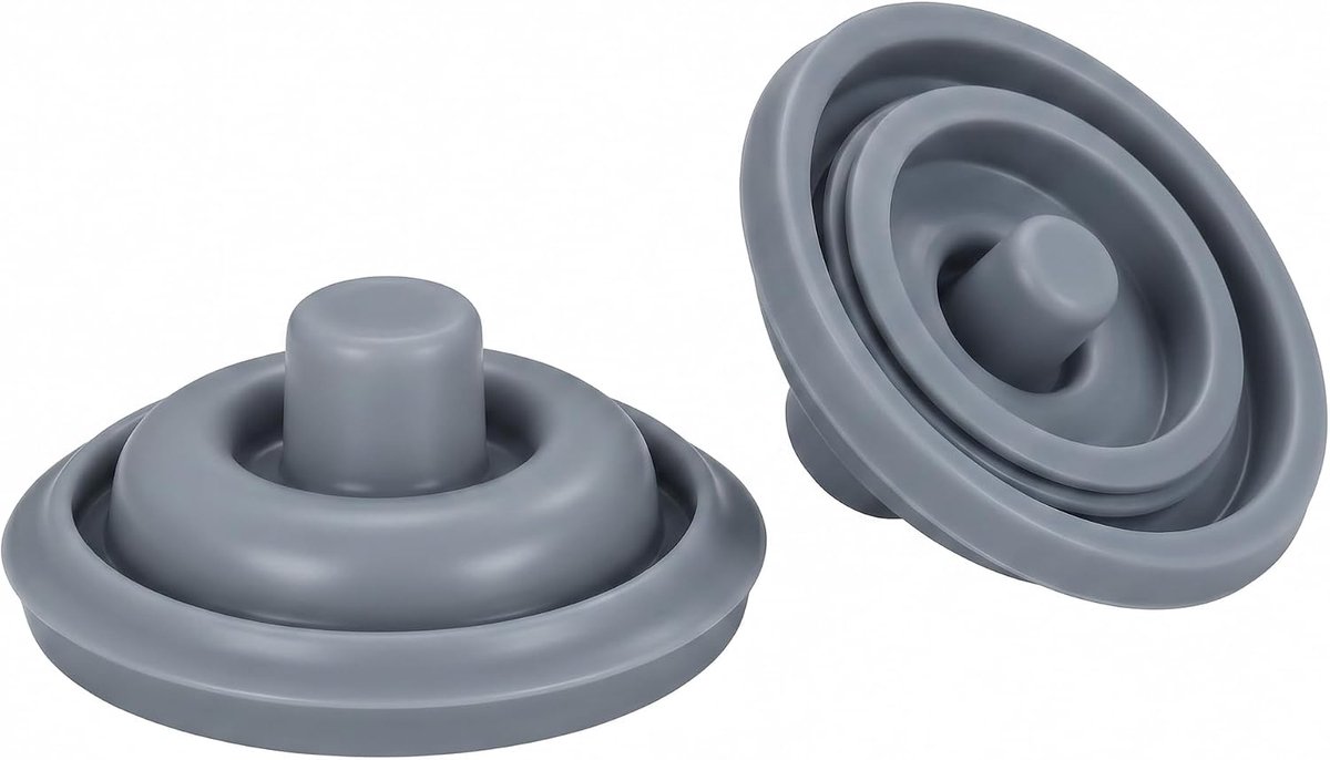 2 stuks afdichtingen voor snelkookpan, compatibel met WMF, reserveafdichting, siliconen, hittebestendig, veiligheid, snelkookpan, waterdicht, reserveonderdeel, duurzaam, compatibel met meerdere