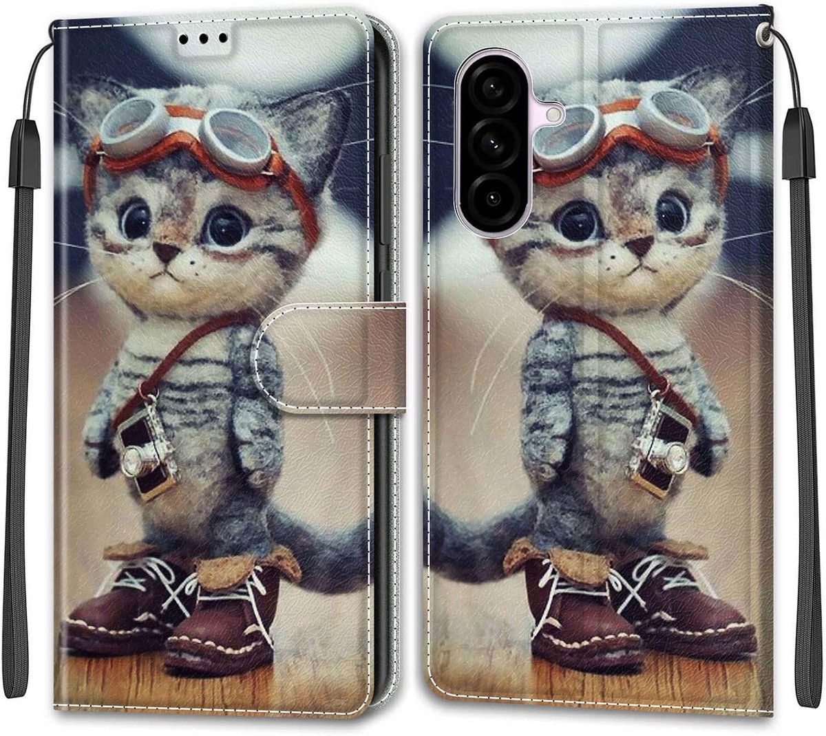 Hoes voor Samsung Galaxy A56, kat