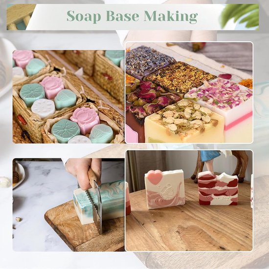 Wit voor Creatieve DIY Zeepprojecten - 1kg — afbeelding 4