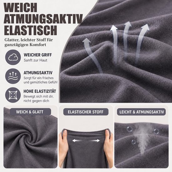 360 wrap compressie slaapzak met capuchon en voetopening, zachte ademende draagbare slaapzak, stretch slaapzak, draagbare deken, sensorische compressiedeken — afbeelding 4