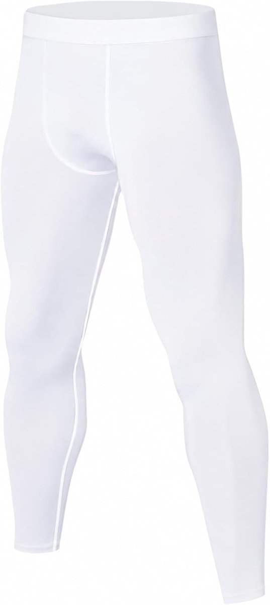 Compressiebroek voor heren, atletische hardlooplegging, trainingsbroek, sneldrogende basislaag voor basketbal, sport, voetbal, sportschool, voetbal, ademende onderbroek