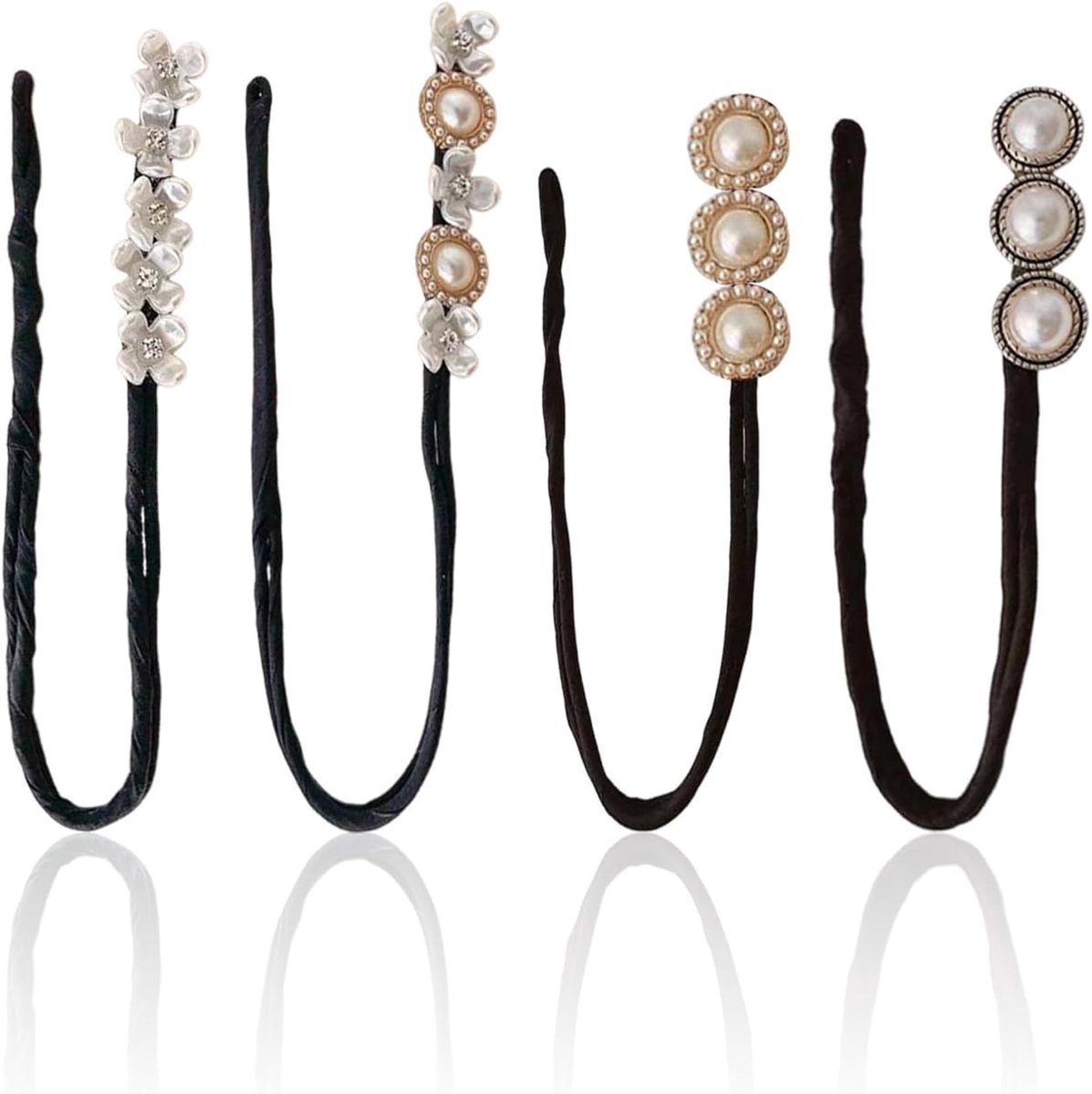 Twister voor bloemenhaar, elegante haaraccessoires, haaraccessoires voor vrouwen, haargereedschap, modieuze en veelzijdige haaraccessoires