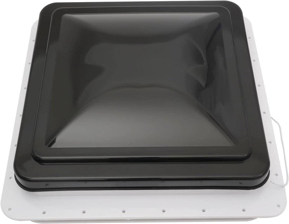 Dakluik voor caravan, raam, camper, dakraam, opsteldak, wisseldak, caravan, dakventilator, vent, helder, dakkap, klein, camperraam, dakluikraam, afdekking, patrijspoort voor ventilator