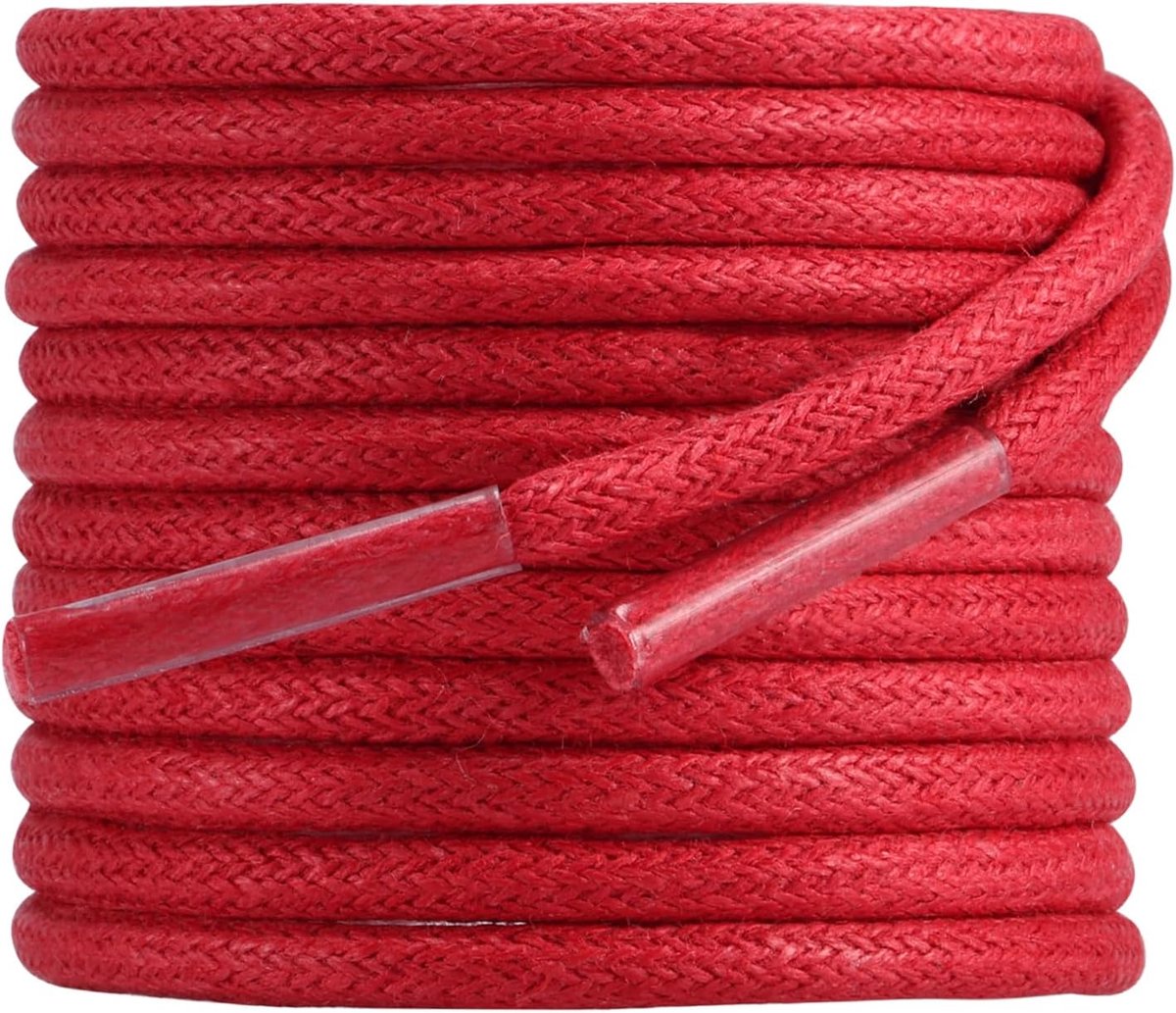Schoenveters, gewaxte schoenveters, waterafstotende schoenveters, ø2,5 mm dun voor leren schoenen/herenschoenen/nette schoenen/lage schoenen, 2 paar vervangende schoenveters