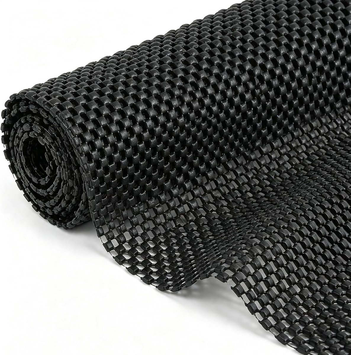 30 x 150 cm, multifunctioneel, antislip, pvc, zwart
