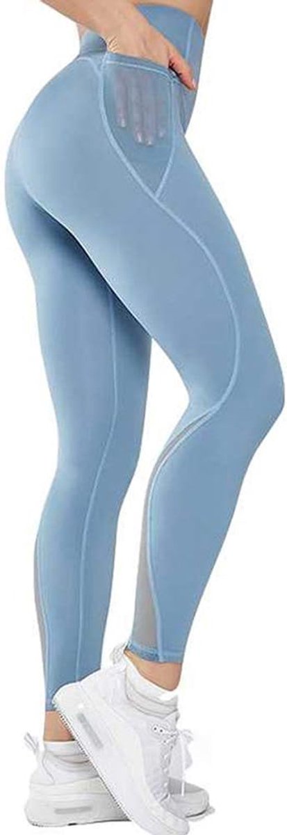 Leggings Voor Yogabroek Naadloze Hoge Taille Training Hip-up Fitnessbroek Workout Hardloopbroek