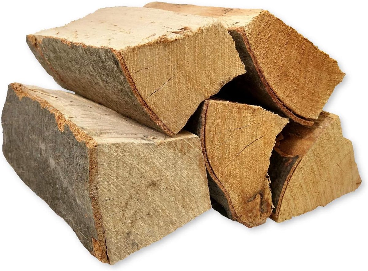 Hout vuurhout kaminbrandhout beuk 30 kg gedroogd 25cm blokken - in karton
