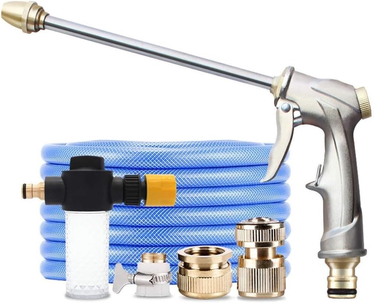 druk Water Wassen Water Pak Pakketten, Huishoudelijke Artefacten Watering Tuin Slang Lopende Waterpijp, Verstelbare Spray, Geschikt voor Outdoor Auto Clean Tuin