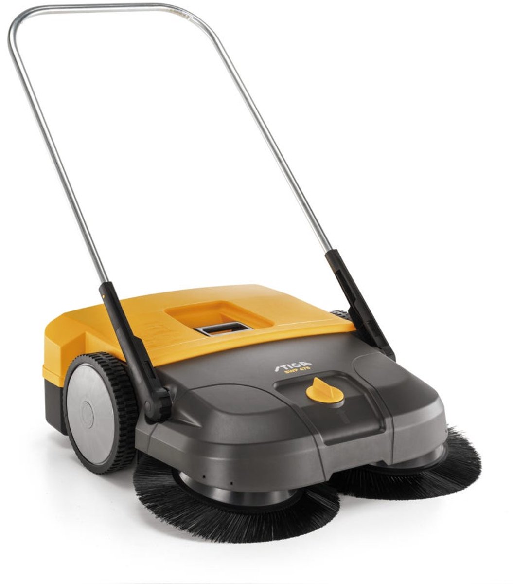 Bol.com STIGA SWP 475 Veegmachine - handmatig - 75 cm - 50 l aanbieding