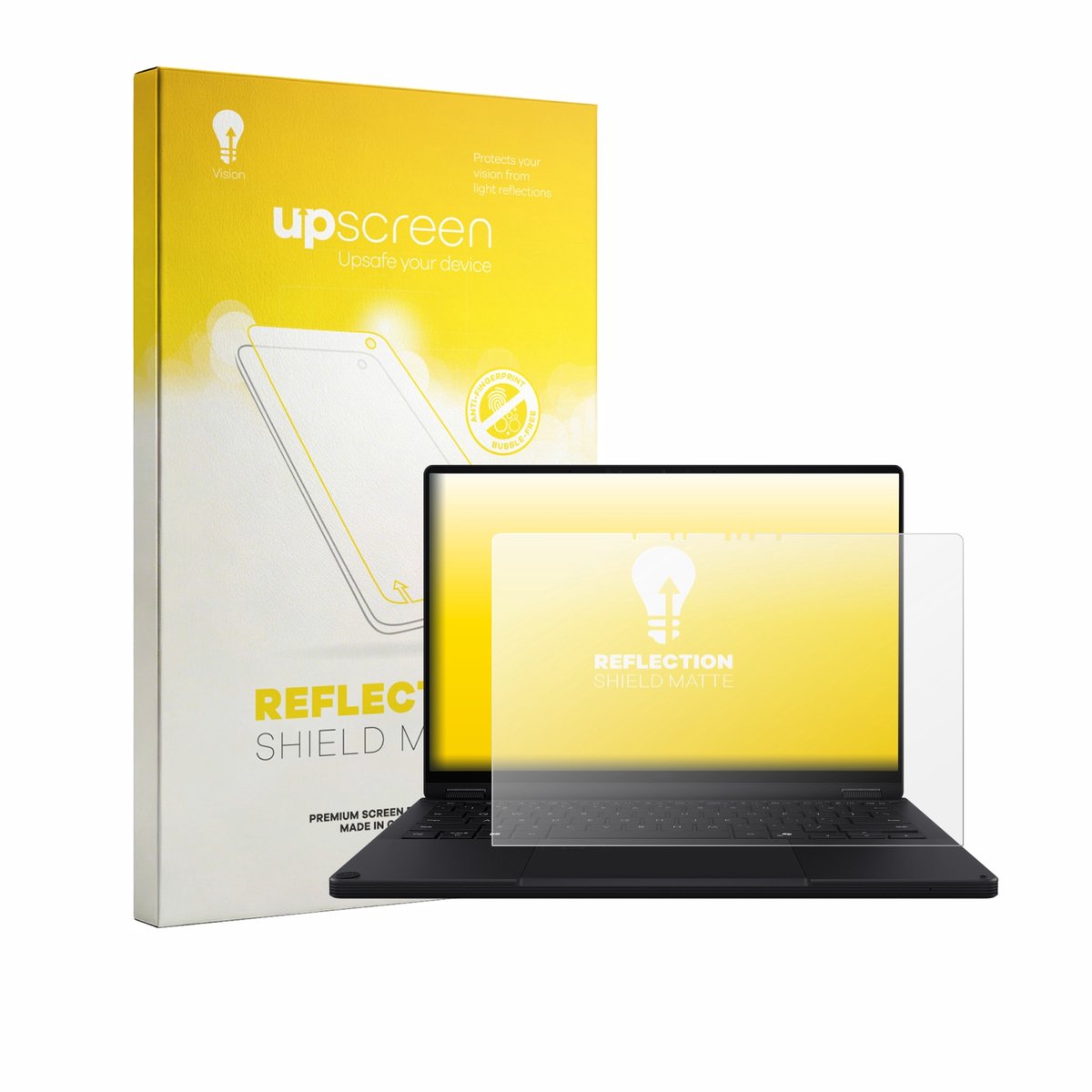upscreen - Screenprotector voor ASUS ProArt GoPro Edition PX13 - Folie Beschermfolie anti glare matte