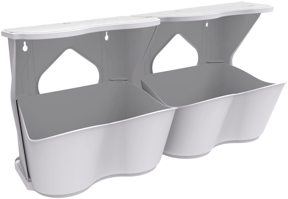 Romberg BoQube Flexi Garden Lichtgrijs 2er