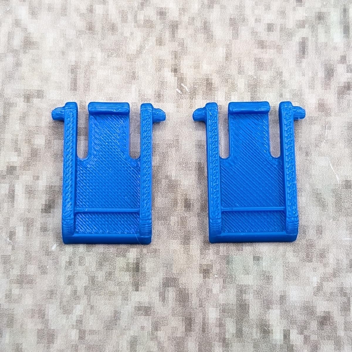Toetsenbordvoetjes blauw 1 paar (2 stuks) compatibel met Logitech K120 toetsenbord reserveonderdeel toetsenbordstandaard keyboard voeten (blauw)