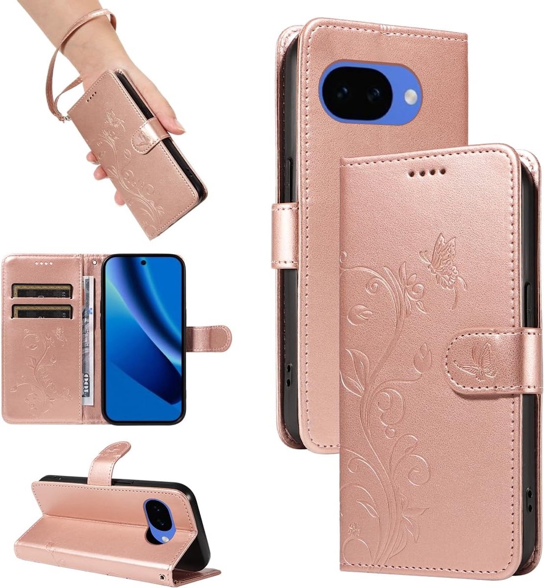 Hoesje voor Google Pixel 10a 5G, Roségoud