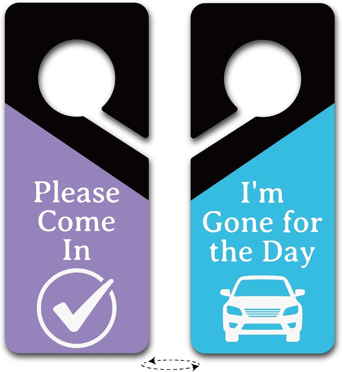 2 stuks 2 designs Bitte Eintreten deurhangers, pvc, dubbelzijdig, 23 x 10 cm, robuust bord, kantoor, winkel, deurbord, notitiebord voor cafés, thuis, bars, kliniek, slaapzaal, rustruimte