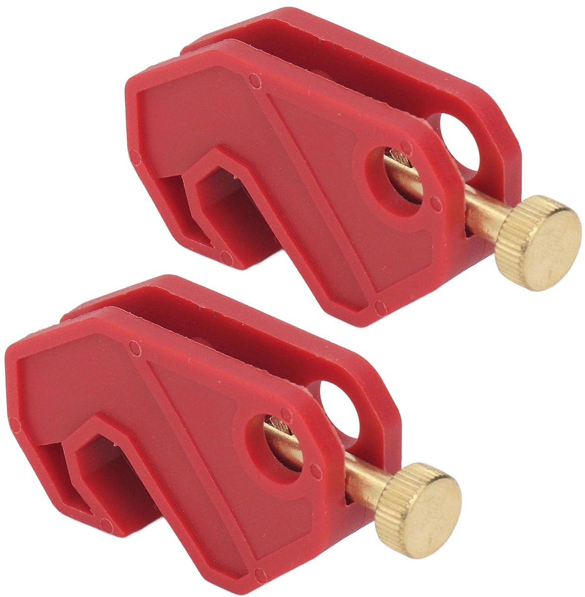 Vergrendelingsapparaat, Nylon Geïsoleerd Veiligheidsslot, Universele Enkele Breker Vergrendeling, Breker Veiligheidsslot, Energie-isolatieapparatuur, 2 Stuks