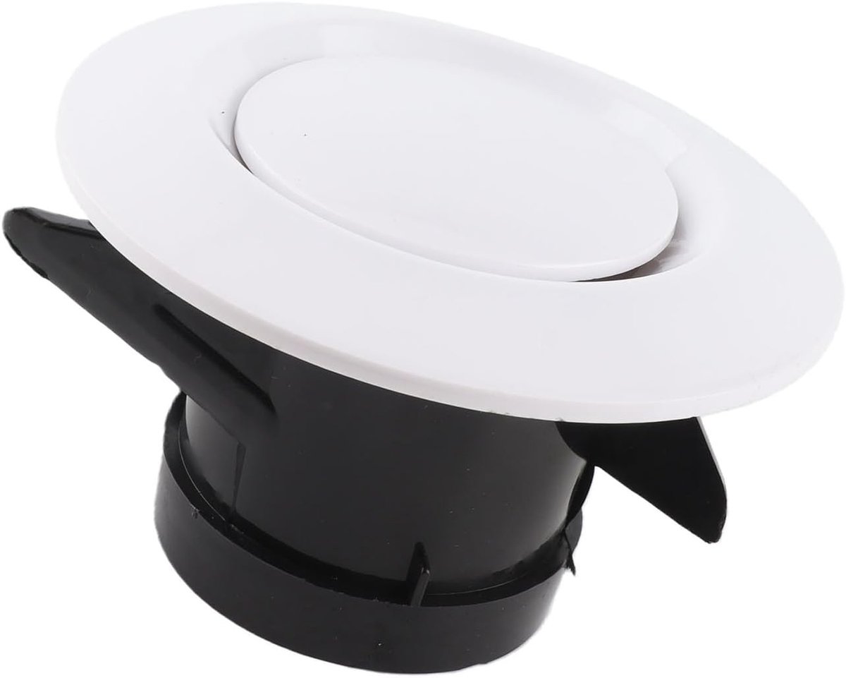 Plafonddiffuser 75 mm ABS materiaal Anemostat ventilatiekanaalslangafdekking voor Keuken, Slaapkamer, Kantoor