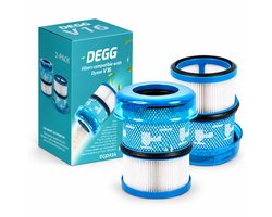DEGG® - HEPA Filters Geschikt voor Dyson V16 – Wasbare Vervangingsfilters voor Stofzuiger – Sterke Filtratie – 2 Stuks
