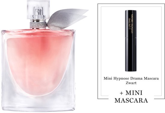 Lancôme La Vie est Belle Eau de Parfum met mini Hypnose Drama Mascara Zwart.