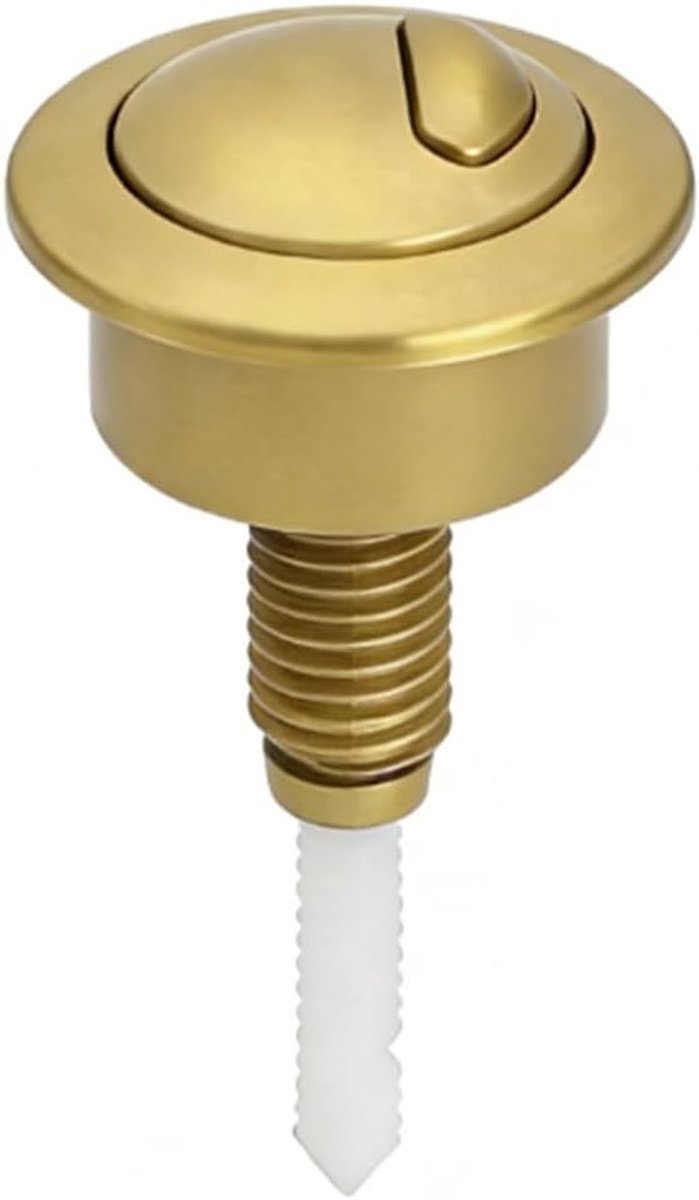Dubbele spoelknop voor toilet, instelbare spoeler voor Twyford Optima 49, lichtgewicht ABS-spoelknop voor toilet met waterbesparende dubbele functie