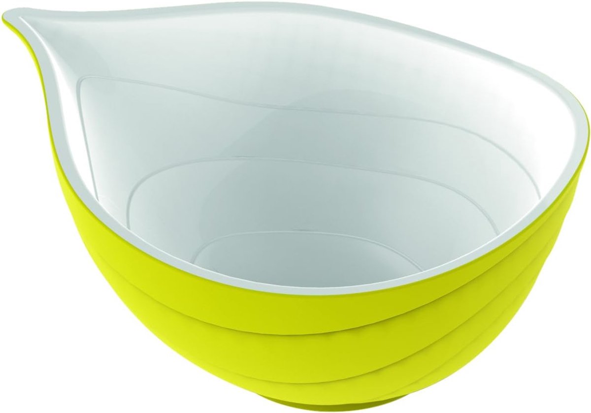 Zak! Saladekom ui 18cm in goud/wit, melamine, 18 cm