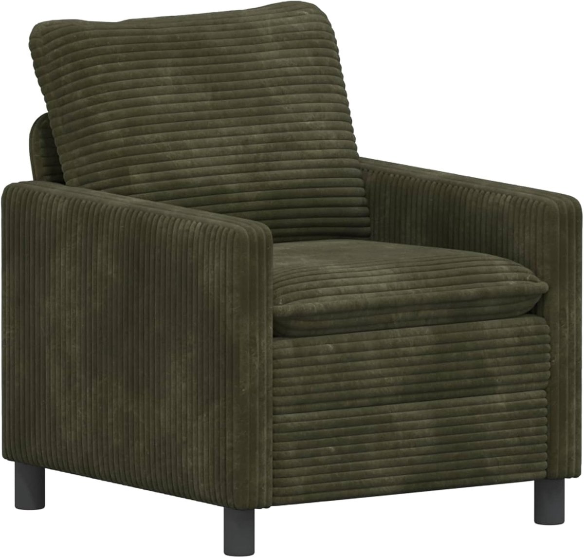 Bank, 76 x 81 x 87,5 cm, van polyester met metalen frame