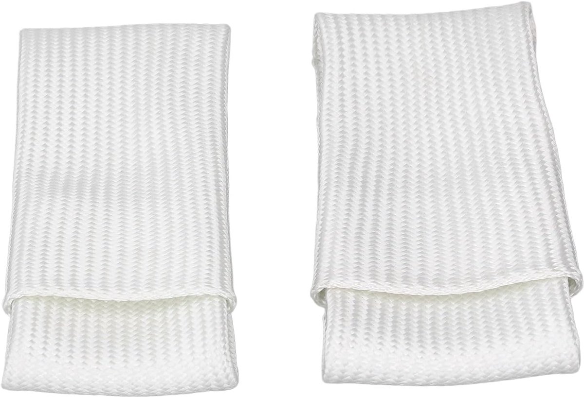 Vingerbedjes van Glasvezel met Thermische Isolatie voor TIG-lassen XL L Wit