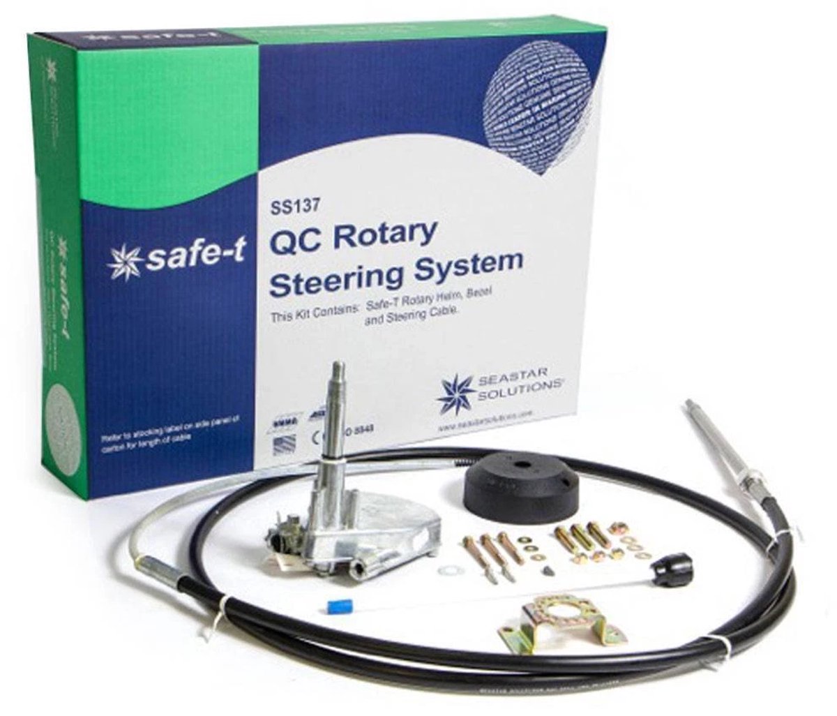 SeaStar Safe-T QC Stuursysteem met kabel 8' (2.44m)