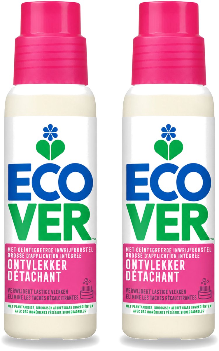 2 x Ecover - Ontvlekkingsmiddel - 200 ml - Voordeelverpakking - 2 stuks