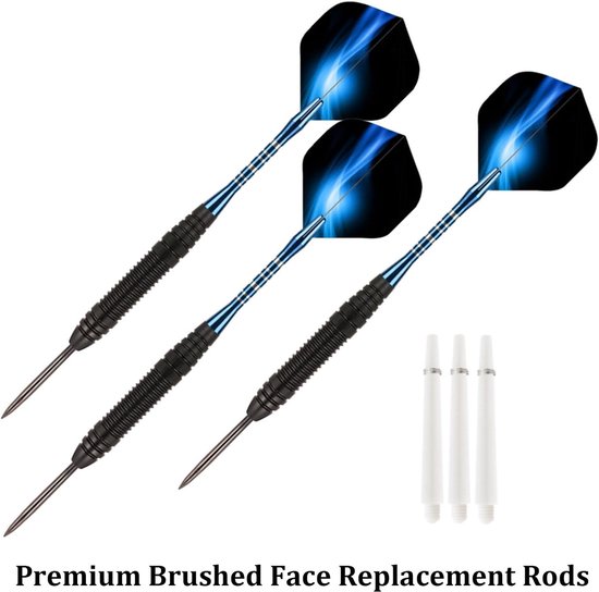 Set van 3 professionele darts 22 g voor elektronische dartspellen met dart flights en opbergdoos — afbeelding 2