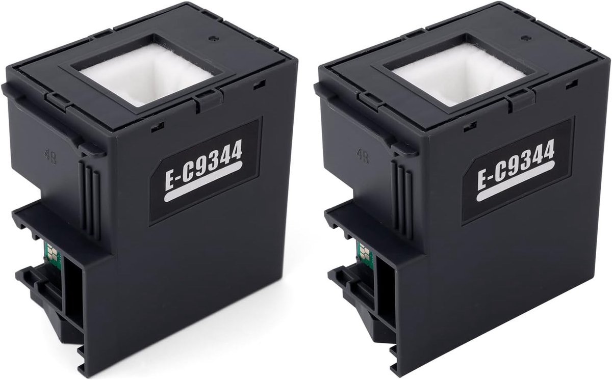 2-Pack Inktverzorgingsbox Vervanging voor EPSON XP-3100 XP-4100 XP-4101 XP-4105 en Workforce Printers, Geschikt voor WF-2830DWF WF-2850DWF en Meer