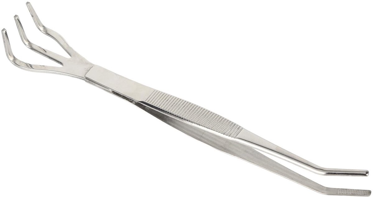 Dailygoods- Bonsaigereedschap 2 in 1 - Wortelhark/Pincet - Roestvrij Staal - Ergonomisch Ontwerp - Antisliphandvat - Duurzaam en Slijtvast - Tuingereedschap