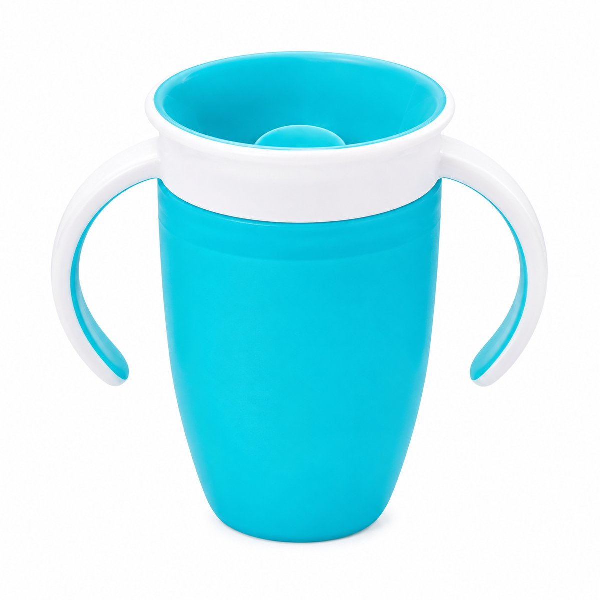 360° Anti-Lek Oefenbeker voor Baby & Kind - Trainer Drinkbeker - 207 ml - BPA-vrij - blauw