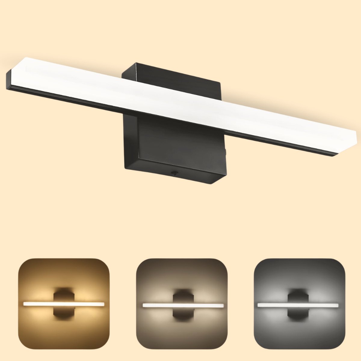 DailySupplies® Spiegellamp badkamer - Wandlamp - Spiegelverlichting - 40 CM