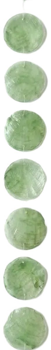 ByBazz Schelpenslinger Capiz mint 8x8x190cm